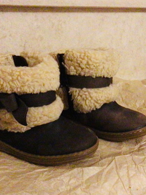 Fur Boot No. 20 used, wide fit