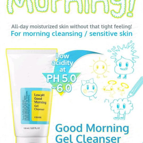 Cosrx Low ph Good Morning Cleanser facial cleanser 150ml new