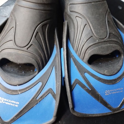 Scuba Force children's swimming fins like new, size 32-33