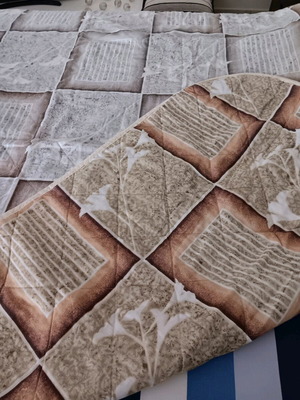 Two-sided quilt used for double bed 195x230 cm