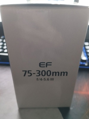 Canon Full Frame Φωτογραφικός Φακός EF 75-300mm f/4-5.6 σαν καινούργιος