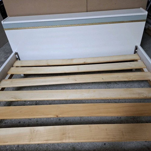 Double bed used with mattress 150x222 cm