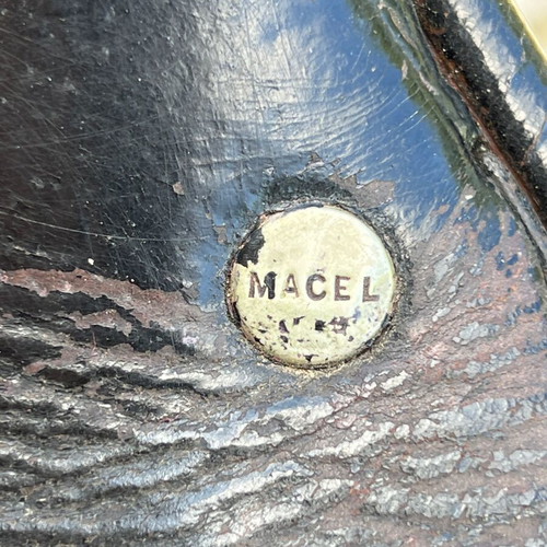 Horse Dressage Saddle leather used Macel
