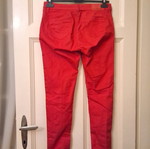 Calliope red elastic high-waisted skinny fit jeans size M