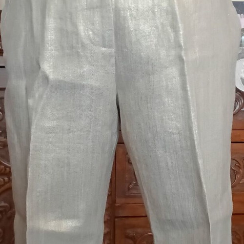 Diana von Furstenberg Linen Bermuda Shorts like new, gold color, size S