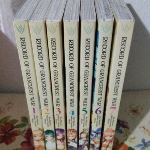 Record of Grancest War volumes 1-7 complete series
