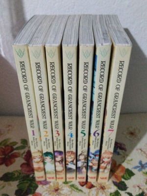 Record of Grancest War volumes 1-7 complete series
