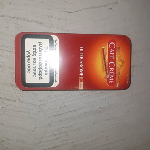 Metal case Cafe Cream filter aroma like new