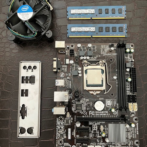 PC Combo i7 4770 with 16GB RAM, LGA 1150, CPU Cooler, I/O Shield like new