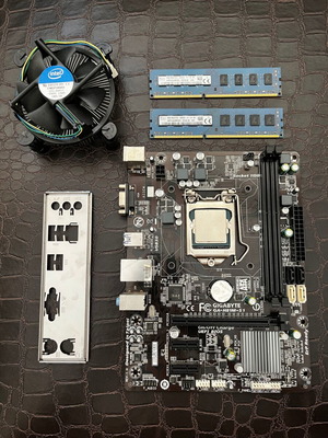 PC Combo i7 4770 with 16GB RAM, LGA 1150, CPU Cooler, I/O Shield like new