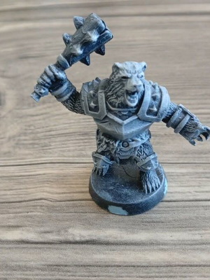 Heroquest Bear Primed Zenithal new