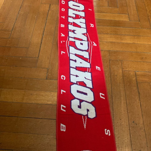 Olympiakos Boutique Scarf 1996-97 used, authentic