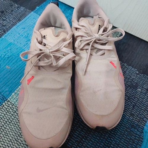 Nike Run dusty pink athletic shoes used, size 40.5