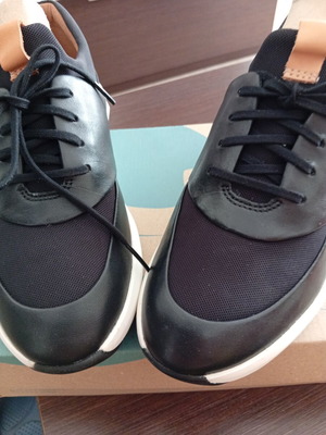 Clarks Un Rio Lace sneakers new, size 37, black