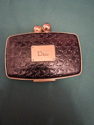 Dior Minaudiere clutch παλέτα μακιγιάζ μεταχειρισμένη, μαύρο