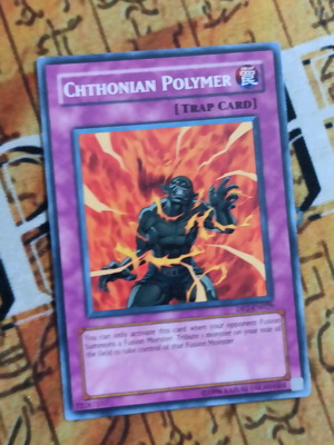 Chthonian Polymer κάρτα Yu-Gi-Oh! σαν καινούργιο, Normal Trap