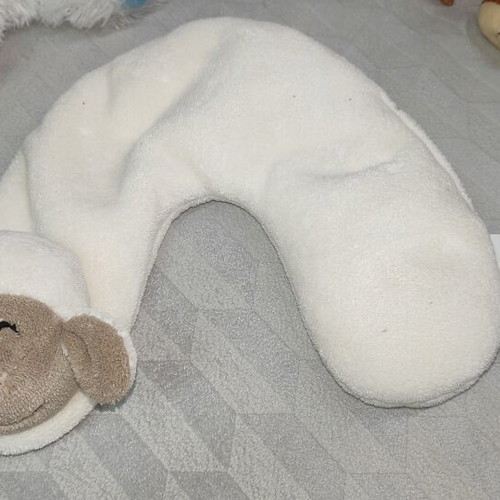 Theraline Children's Neck Pillow like new with plush gift