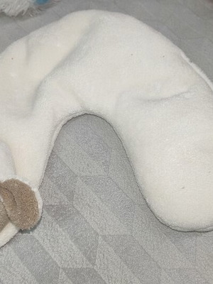 Theraline Children's Neck Pillow like new with plush gift
