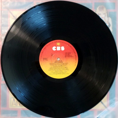 Nina Hagen Angstlos vinyl used, rock