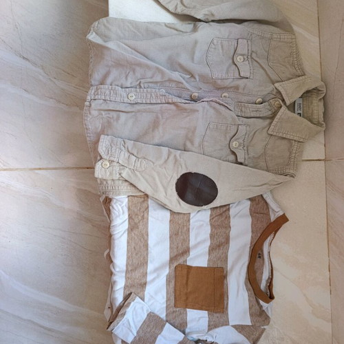 Boys' clothing set like new, jacket, sleeping bag, sweatshirts 3-4 years