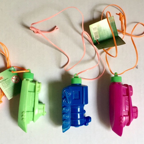 Collection of used candy and lollipop packaging from 1990s