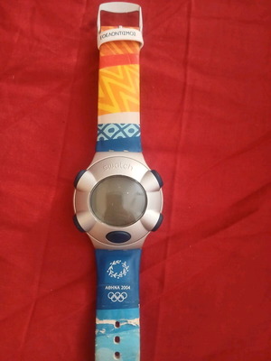Swatch watch used Athens 2004 Olympic games unisex