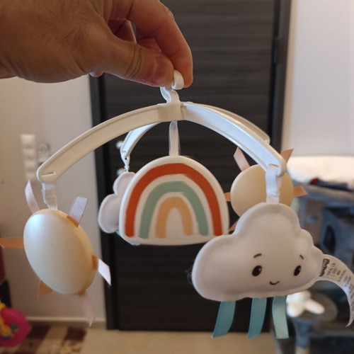 Fisher Price Crib Rainbow Mobile like new