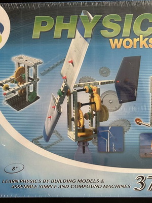 Gigo Physics Workshop plastic construction toy blue for kids 8+