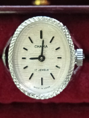Chaika USSR ring watch used, excellent condition