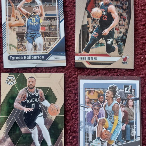 NBA card collection like new, 50 cards Panini Prizm Donruss Mosaic Select