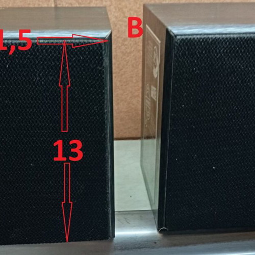 Speakers used, pairs of various types without electronics