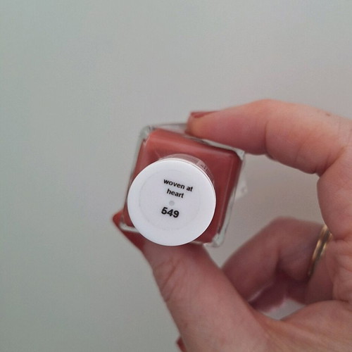 Essie Gel Couture 549 Woven at Heart nail polish new