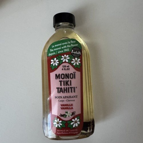 Monoi Tiki Tahiti Vanille Body and Hair Oil new 120ml