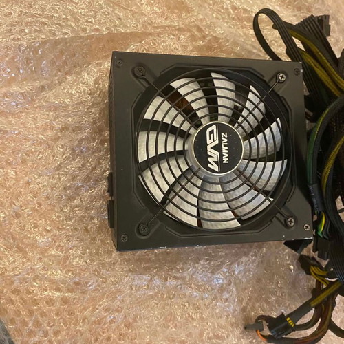Zalman ZM850-GVM 850W power supply semi-modular like new, 80 PLUS Bronze