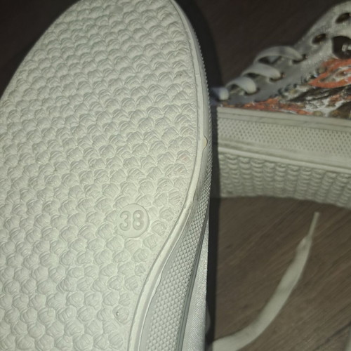 Cafe Noir women's sneakers new, size 38, white leather