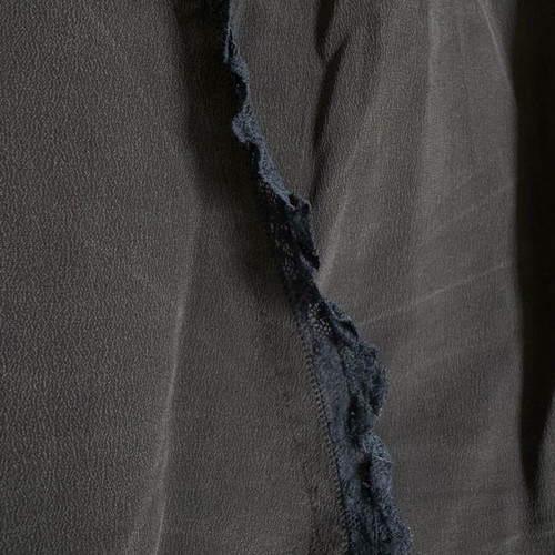 Max Mara silk blouse size EU 38 like new, blue with lace