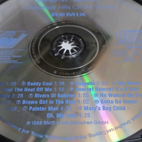 Boney M. Reunion CD like new, 1988 Germany