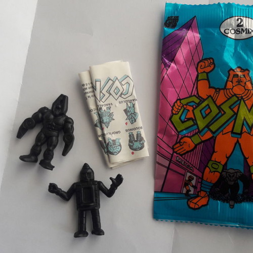 Cosmix Aliens used, pack of 7 figure packets