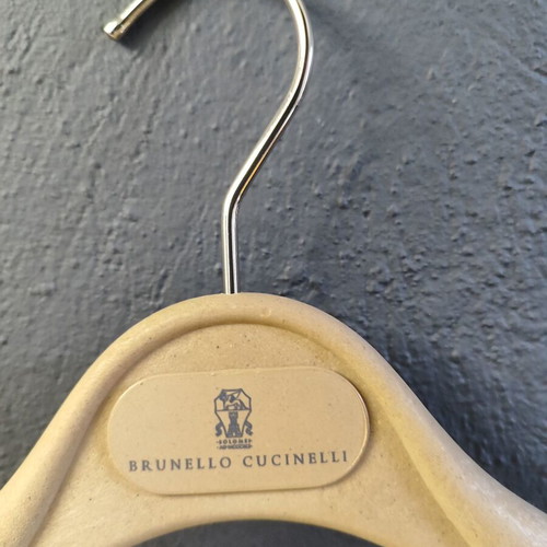 Brunello Cucinelli clothing hangers used, set of 2