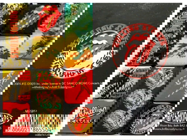 Rolling Stones σπάνια μαγνητάκια x 9 πλήρες σετ του 2005