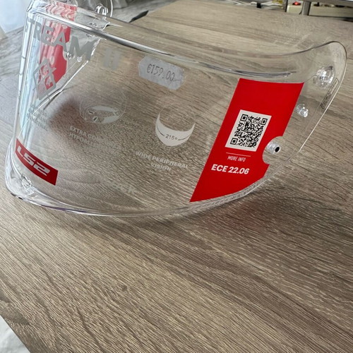 LS2 Stream 2 FF808 Medium helmet visor transparent new