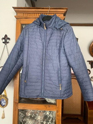 Lightweight gray-blue jacket like new, size L