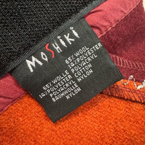Vintage Moshiki wool patchwork skirt like new, size M