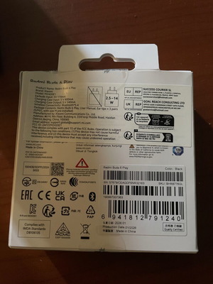 Xiaomi Redmi Buds 6 ασύρματα ακουστικά καινούργια