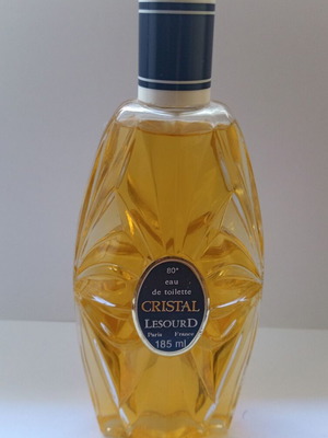 Vintage Lesourd Cristal Eau de toilette Splash 185 ml нов без кутия
