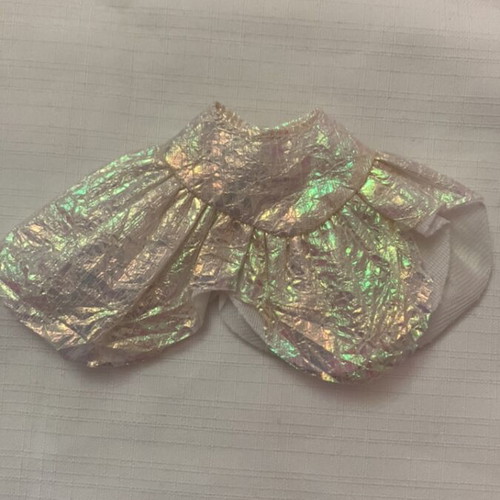 Bibi bo shiny flower skirt second period like new