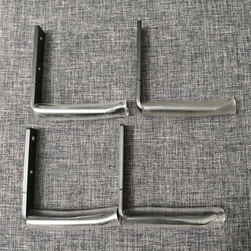 Wall mounting hooks new, set of 4 metal with screws