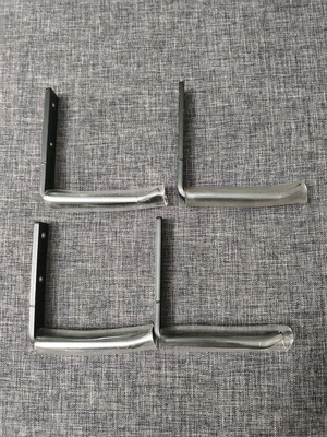 Wall mounting hooks new, set of 4 metal with screws