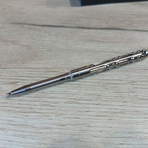 Mini tactical pen with titanium frame like new