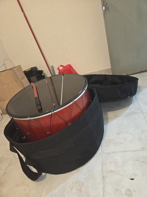 Pontian Daouli drum like new, made by Velisaris
